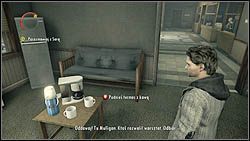 Drugi termos jest na posterunku policji, na małym stoliku pośrodku jednego z pokojów - Alan Wake: Termosy odc. 2, Opętany - lokacje, znajdźki - Alan Wake - poradnik do gry