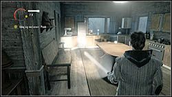 Następny termos jest w kuchni wynajętego domku, w którym Alan zostawia Barryego - Alan Wake: Termosy odc. 2, Opętany - lokacje, znajdźki - Alan Wake - poradnik do gry