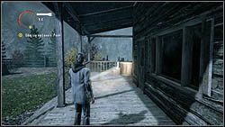 Kolejny termos znajduje się na ganku wynajętego domku, koło wanny - Alan Wake: Termosy odc. 2, Opętany - lokacje, znajdźki - Alan Wake - poradnik do gry