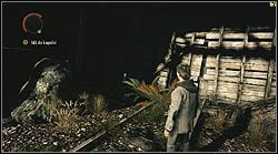 Kolejny termos znajdziesz przy zablokowanym zjeździe do kopalni, na lewo od wejścia na teren kopalni - Alan Wake: Termosy odc. 3, Okup - lokacje, znajdźki - Alan Wake - poradnik do gry