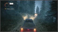 Kolejny termos znajdziesz tuż po rozpoczęciu jazdy samochodem - Alan Wake: Termosy odc. 4, Prawda - lokacje, znajdźki - Alan Wake - poradnik do gry