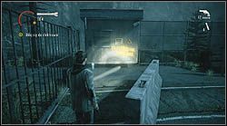 Kolejny termos stoi przy bramie wjazdowej, na terenie elektrowni - Alan Wake: Termosy odc. 5, Pstrykacz - lokacje, znajdźki - Alan Wake - poradnik do gry