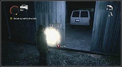 Przeczytaj tabliczkę koło drzwi na terenie złomowiska - Alan Wake: Notatki, Bright Falls - lokacje, znajdźki - Alan Wake - poradnik do gry