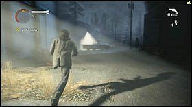Trafisz na sporej wielkości plac, na którym natkniesz się na kilku przeciwników i buldożer - Alan Wake: Osiągnicia - pozostałe, lista - Alan Wake - poradnik do gry