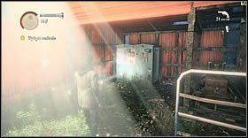 Udaj się do oświetlonego, czerwonego budynku - Alan Wake: Wyścig z czasem w kopalni (1) - osiągnięcie, jak zdobyć? - Alan Wake - poradnik do gry