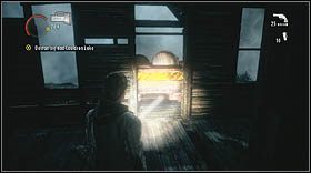 Popchnij znajdujący się nieopodal wagonik i przeszukaj budynek, w którym się znajdziesz - Alan Wake: Bezbronny cud (2) - osiągnięcie, jak zdobyć? - Alan Wake - poradnik do gry