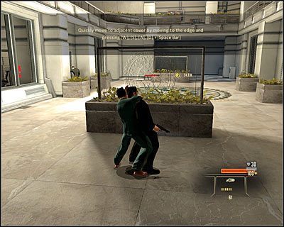 Powrócisz do badanego już wcześniej pomieszczenia (M1, 3), tyle że obecnie znajdujesz się na parterze - Graybox - Opis przejścia (2) | Prolog Alpha Protocol - Alpha Protocol - poradnik do gry