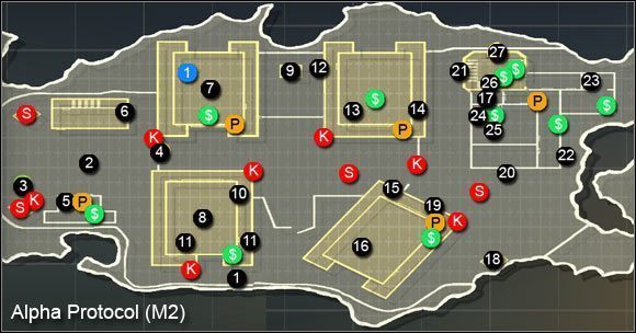 1 - Al-Samad Airfield - Wprowadzenie i mapa | Arabia | Alpha Protocol - Alpha Protocol - poradnik do gry