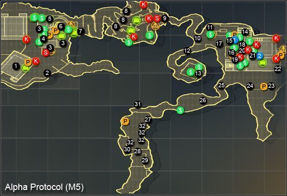 1 - Shaheed - Wprowadzenie i mapa | Arabia | Alpha Protocol - Alpha Protocol - poradnik do gry