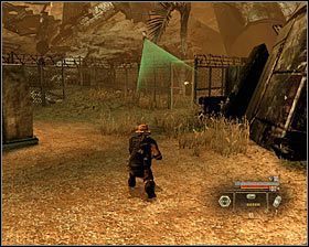 Nie polecam lewej ścieżki, chyba że masz możliwość skorzystania z ładunku EMP celem szybkiego otwarcia bramki - Shaheed - Opis przejścia (1) | Arabia | Alpha Protocol - Alpha Protocol - poradnik do gry