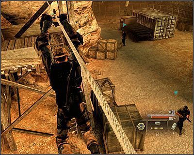 Po obejrzeniu krótkiej cut-scenki możesz przystąpić do działania - Shaheed - Opis przejścia (3) | Arabia | Alpha Protocol - Alpha Protocol - poradnik do gry