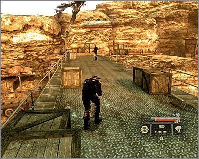 Ostrożnie zbliż się do ścieżki prowadzącej na górę (M5, 29) - Shaheed - Opis przejścia (4) | Arabia | Alpha Protocol - Alpha Protocol - poradnik do gry
