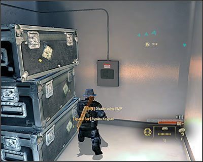 Zabezpiecz całą okolicą, a następnie skorzystaj ze schodów prowadzących na niższy pokład (M6, 6) - Lazos Yacht - Opis przejścia (1) | Moskwa | Alpha Protocol - Alpha Protocol - poradnik do gry