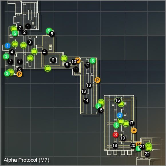 1 - Weapon Shipments - Wprowadzenie i mapa | Moskwa | Alpha Protocol - Alpha Protocol - poradnik do gry