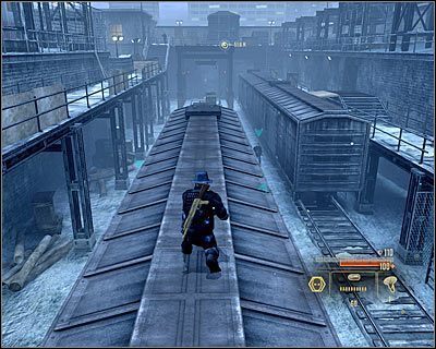 O tym, że musisz przedostać się przez barykadę, dowiesz się wkrótce po dotarciu do nowej lokacji - Weapon Shipments - Opis przejścia (1) | Moskwa | Alpha Protocol - Alpha Protocol - poradnik do gry