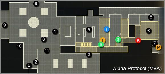 1 - Surkov - Wprowadzenie i mapy | Moskwa | Alpha Protocol - Alpha Protocol - poradnik do gry
