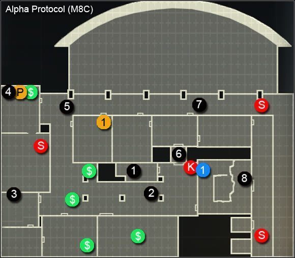 3 - Surkov - Wprowadzenie i mapy | Moskwa | Alpha Protocol - Alpha Protocol - poradnik do gry