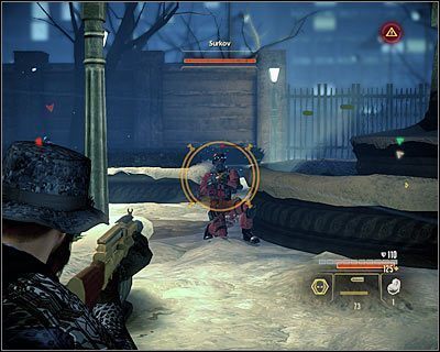 Założeniem ostatniej części tej misji jest ochranianie Surkova, który dość nieumiejętnie będzie się bronił i chował za jedną z przeszkód zlokalizowanych na wprost od ambasady (M8A, 8) - Surkov - Opis przejścia (2) | Moskwa | Alpha Protocol - Alpha Protocol - poradnik do gry