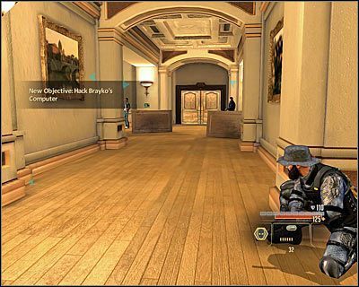 Po znalezieniu się wewnątrz posiadłości będziesz musiał zdecydować czy chcesz skupić się na odnalezieniu powiązania z Halbech czy na postaci Konstantina Brayko - Braykos Mansion - Opis przejścia (1) | Moskwa | Alpha Protocol - Alpha Protocol - poradnik do gry