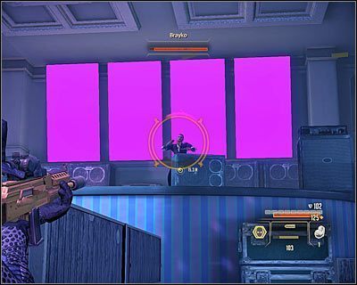 Pojedynek z Brayko składa się z dwóch zasadniczych faz, przy czym pierwsza faza jest zdecydowanie prostsza i krótsza - Braykos Mansion - Opis przejścia (2) | Moskwa | Alpha Protocol - Alpha Protocol - poradnik do gry