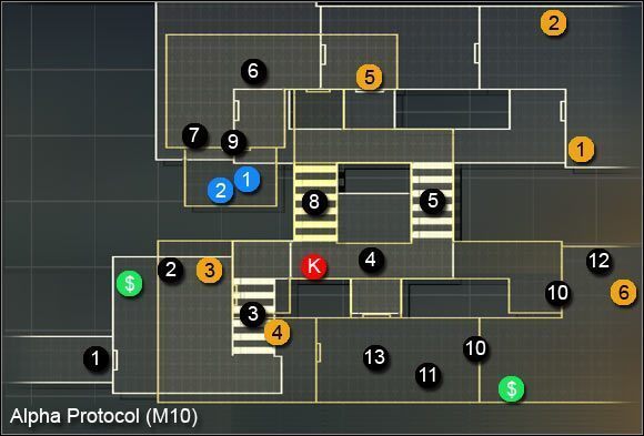 1 - CIA Listening Post - Wprowadzenie i mapa | Rzym | Alpha Protocol - Alpha Protocol - poradnik do gry