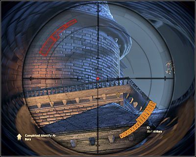 Zacznij od przeskanowania Jibrila i wysłuchania tego co Mina ma do powiedzenia - Intercept Jibril Al-Bara at Chateau | Rzym | Alpha Protocol - Alpha Protocol - poradnik do gry