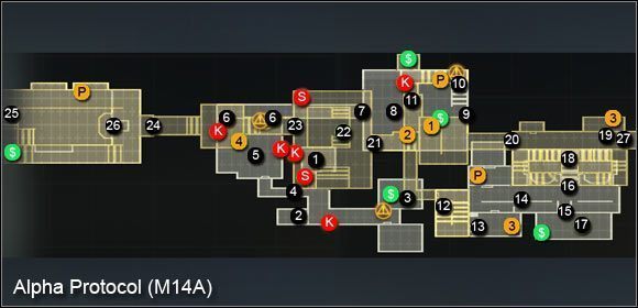 1 - Museum of Art - Wprowadzenie i mapy | Rzym | Alpha Protocol - Alpha Protocol - poradnik do gry