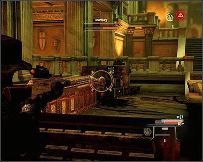 Bitwa z pełniącym rolę bossa Marburgiem jest dosyć trudna i możesz ją rozegrać na dwa zasadnicze sposoby - Museum of Art - Opis przejścia (3) | Rzym | Alpha Protocol - Alpha Protocol - poradnik do gry