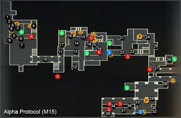 1 - Triad HQ - Wprowadzenie i mapa | Tajpej | Alpha Protocol - Alpha Protocol - poradnik do gry