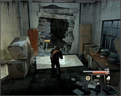 Ruszaj w stronę przejścia do kolejnej lokacji (M15, 18), do którego możesz się przedostać zjeżdżając po linie lub przechodząc przez metalową bramkę - Triad HQ - Opis przejścia (2) | Tajpej | Alpha Protocol - Alpha Protocol - poradnik do gry