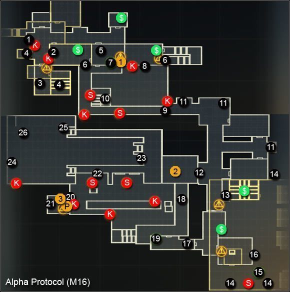 1 - Warehouse District Data - Wprowadzenie i mapa | Tajpej | Alpha Protocol - Alpha Protocol - poradnik do gry