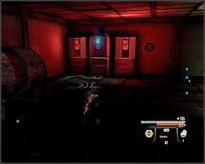 Z odnalezieniem pozostałych trzech serwerów nie powinieneś mieć większych kłopotów (M16, 11), Na pierwszy z nich wpadniesz tuż po skorzystaniu z drzwi, a na kolejne w trakcie eksploracji okolicznych korytarzy i pomieszczeń - Warehouse District Data - Opis przejścia (2) | Tajpej | Alpha Protocol - Alpha Protocol - poradnik do gry