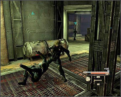 Zaczynasz w miejscu (M19, 1), w którym za chwilę pojawią się pierwsi przeciwnicy - Assassination Plans - Opis przejścia (1) | Tajpej | Alpha Protocol - Alpha Protocol - poradnik do gry