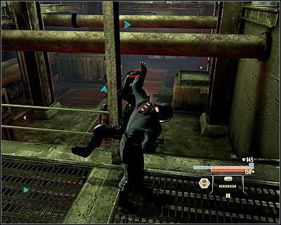 Już wkrótce dotrzesz do większego pomieszczenia (M19, 8), które będzie patrolowane przez czterech wrogów - Assassination Plans - Opis przejścia (1) | Tajpej | Alpha Protocol - Alpha Protocol - poradnik do gry