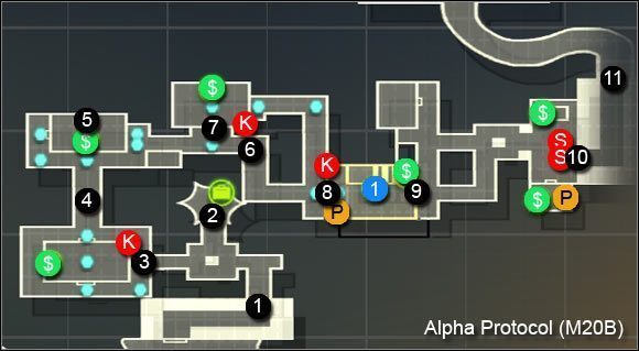 2 - Stop Omen - Wprowadzenie i mapy | Tajpej | Alpha Protocol - Alpha Protocol - poradnik do gry