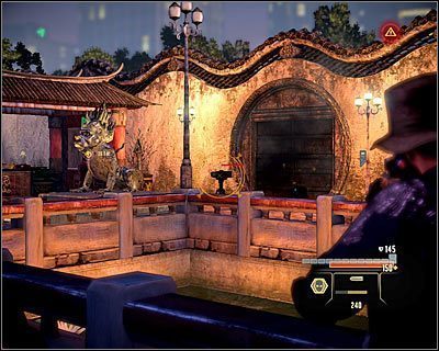 Zeskocz na dół dopiero po wstępnym zabezpieczeniu okolicy - Stop Omen - Opis przejścia (2) | Tajpej | Alpha Protocol - Alpha Protocol - poradnik do gry