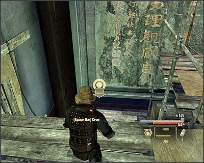 Wrogów widocznych na badanym już wcześniej rusztowaniu nie musisz zabijać, choć jest to możliwe - Stop Omen - Opis przejścia (2) | Tajpej | Alpha Protocol - Alpha Protocol - poradnik do gry