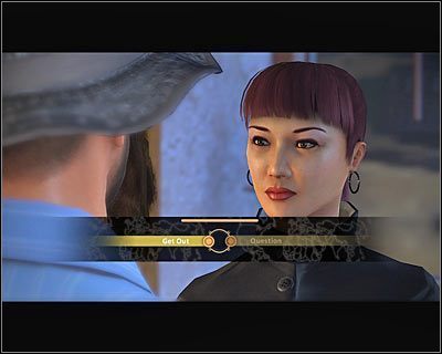 W dalszej fazie rozmowy dowiesz się o dotychczasowych poczynaniach Miny, na co będziesz mógł zareagować w spokojny lub agresywny sposób - Kryjówka - Ogólne | Finał | Alpha Protocol - Alpha Protocol - poradnik do gry