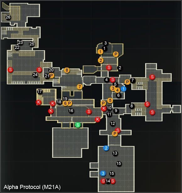 1 - Alpha Protocol - Wprowadzenie i mapy | Finał | Alpha Protocol - Alpha Protocol - poradnik do gry
