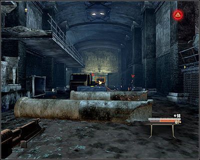 Powróć do korytarza, w którym znajdował się ostatni wartownik (M21A, 4) i skieruj się w stronę wschodnich drzwi (M21A, 7) - Alpha Protocol - Opis przejścia (2) | Finał | Alpha Protocol - Alpha Protocol - poradnik do gry