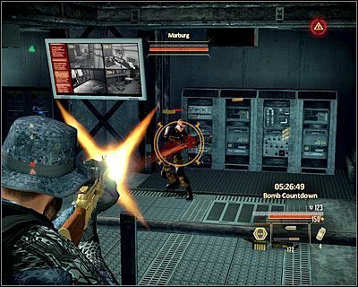 Pojedynek ten może mieć inny przebieg w zależności od podjętych wcześniej decyzji - Alpha Protocol - Opis przejścia (3) | Finał | Alpha Protocol - Alpha Protocol - poradnik do gry