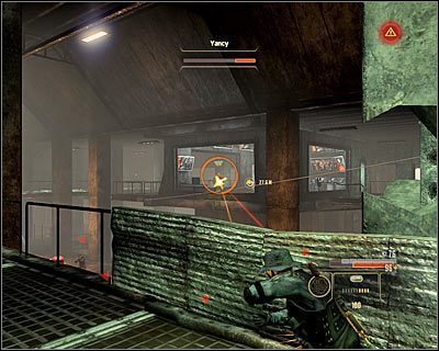 Docelowo powinieneś dotrzeć do schodów prowadzących na górne balkoniki (M21B, 14) - Alpha Protocol - Opis przejścia (6) | Finał | Alpha Protocol - Alpha Protocol - poradnik do gry