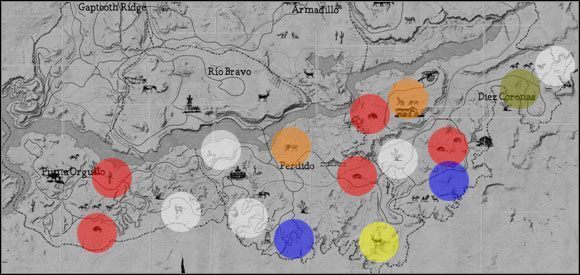 6 - Flora i fauna | Mapy | Red Dead Redemption - Red Dead Redemption - poradnik do gry