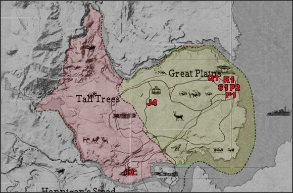 Mieszkania pozwalają Ci na zapisanie stanu gry, a także uzupełnić amunicję (skrzynie przy łóżku) - Nieznajomi i mieszkania | Mapy | Red Dead Redemption - Red Dead Redemption - poradnik do gry