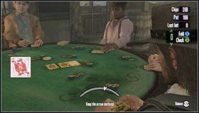 Aby móc oszukiwać, musisz mieć na sobie strój Elegant Suit, jak go zdobyć dowiesz się w rozdziale [Aktywności dodatkowe] Stroje - Poker i blackjack | Aktywności dodatkowe | Red Dead Redemption - Red Dead Redemption - poradnik do gry