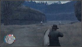 Cały czas pozostając na wzgórzu oczyść kryjówkę #1 , starając się nie strzelać w stronę bydła - Kryjówki gangów (1) | Aktywności dodatkowe | Red Dead Redemption - Red Dead Redemption - poradnik do gry