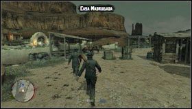 Aby przedostać się do El Matadero możesz pognać na swoich wierzchowcu, bądź udać się za Landonem do pociągu #1 - Northern Mexico (1) | Opis przejścia | Red Dead Redemption - Red Dead Redemption - poradnik do gry