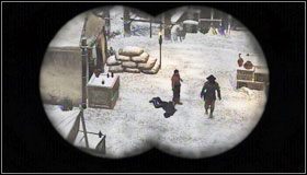 Gdy w końcu wespniesz się na sam szczyt, po cichu wyeliminuj zwiadowcę #1 - The North (2) | Opis przejścia | Red Dead Redemption - Red Dead Redemption - poradnik do gry