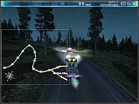 Powinno ci się udać zbliżyć się do pojazdu Crane a w góra kilkadziesiąt sekund - na jakimś prostszym odcinku drogi użyj dopalacza by szybko dogonić uciekiniera - Solucja (5) | Fabuła | RignRoll Tirowiec - RignRoll: Tirowiec - poradnik do gry