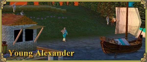 Dołącz do Arystotelesa na zewnątrz miasta Mytilene i wysłuchaj, co ma do powiedzenia - Przykład 06 | Empire Earth - Empire Earth - poradnik do gry